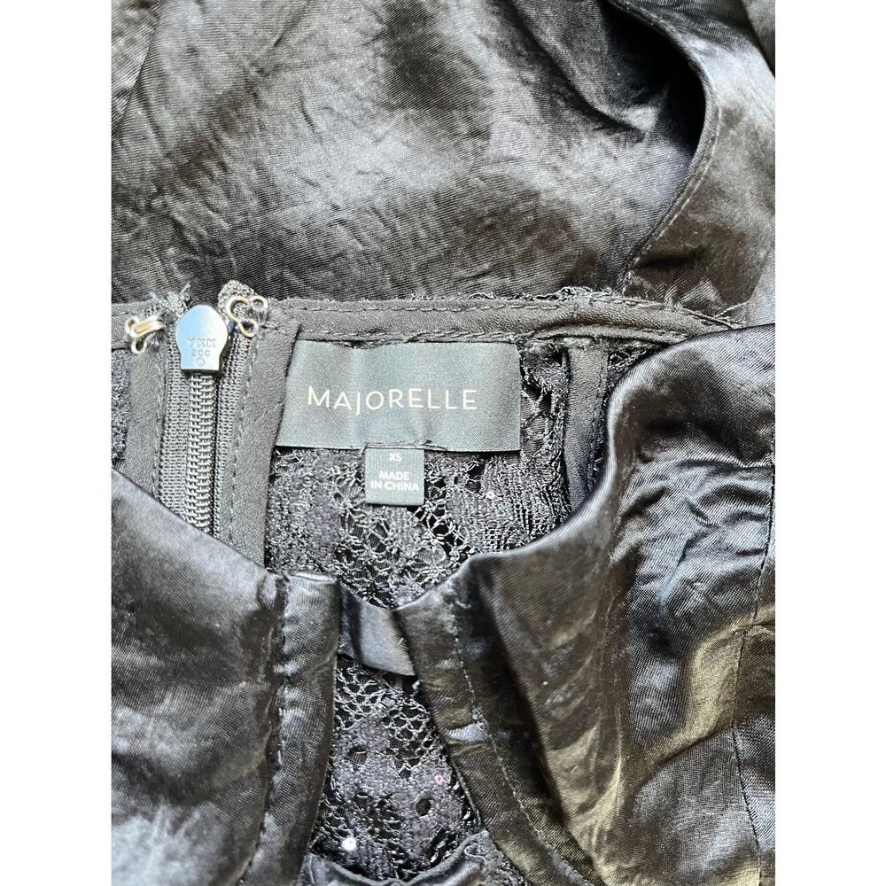 Majorelle Mariella Gown Black Size XS - Picture 4 of 4